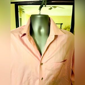 Kenneth Cole Reaction L Men’s Pink Dress Shirt